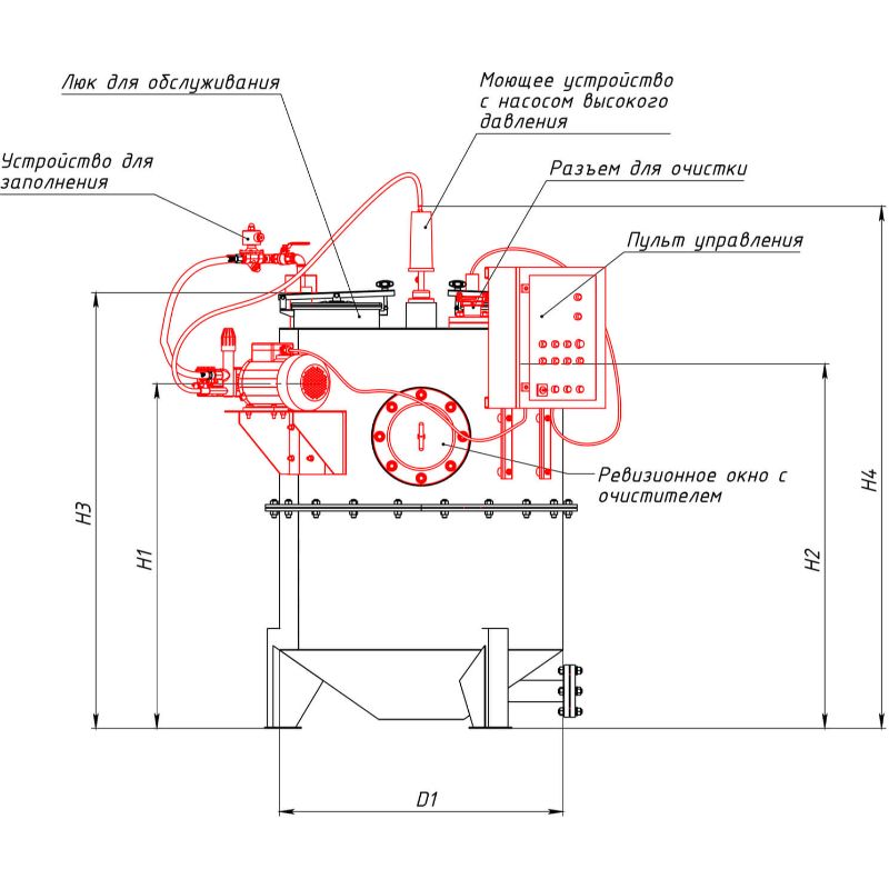 Напольный жироуловитель полной откачки TAURUS - FC MA2 - 2 л/с из нержавеющей стали Напольный жироуловитель полной откачки TAURUS - FC MA2 - 2 л/с из нержавеющей стали