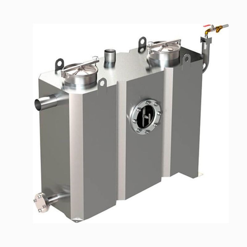 Напольный жироуловитель полной откачки TAURUS - FP Base - 1 л/с из нержавеющей стали Напольный жироуловитель полной откачки TAURUS - FP Base - 1 л/с из нержавеющей стали