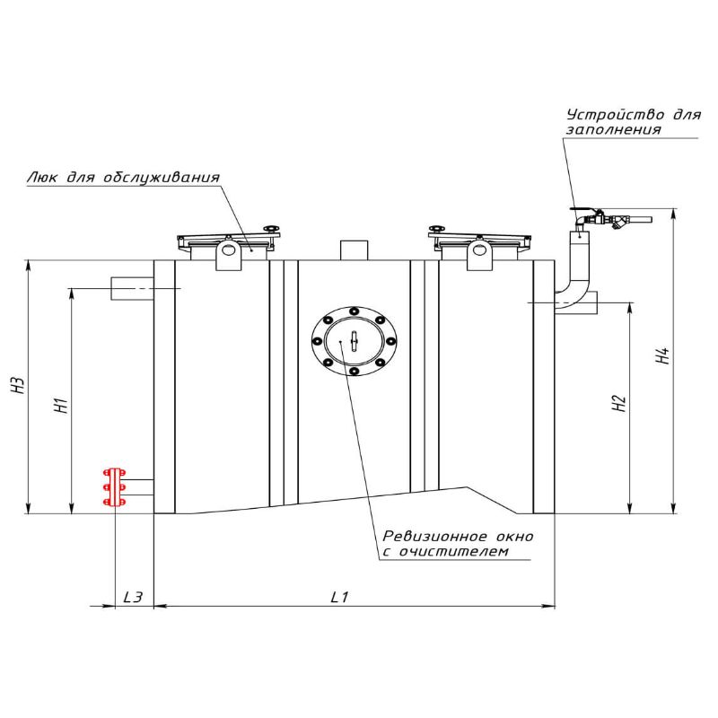 Напольный жироуловитель полной откачки TAURUS - FP Base - 1 л/с из нержавеющей стали Напольный жироуловитель полной откачки TAURUS - FP Base - 1 л/с из нержавеющей стали
