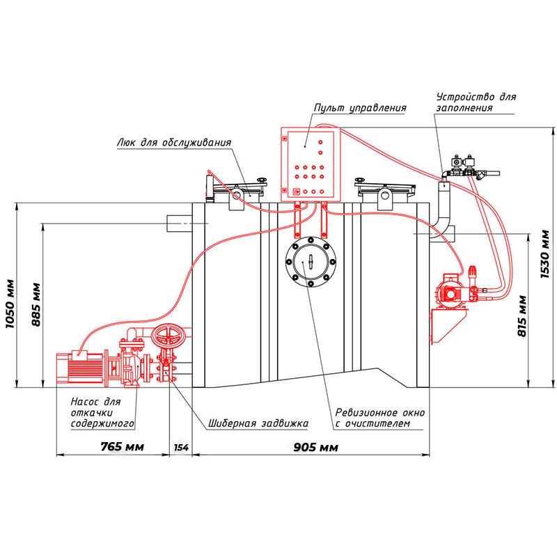 Напольный жироуловитель полной откачки TAURUS - FP MA5 - 1 л/с из нержавеющей стали Напольный жироуловитель полной откачки TAURUS - FP MA5 - 1 л/с из нержавеющей стали